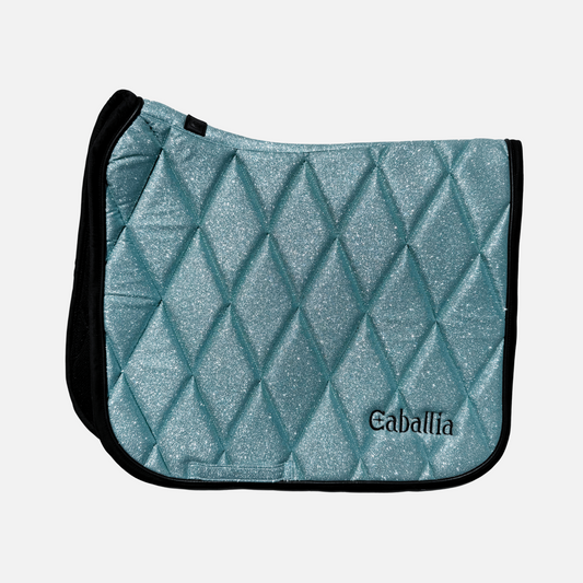 Tapis Dressage Glitter Bleu clair