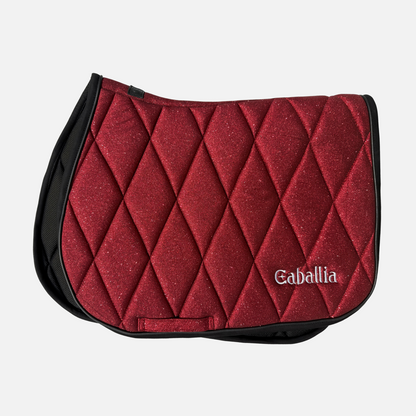 Tapis Mixte Glitter Rouge
