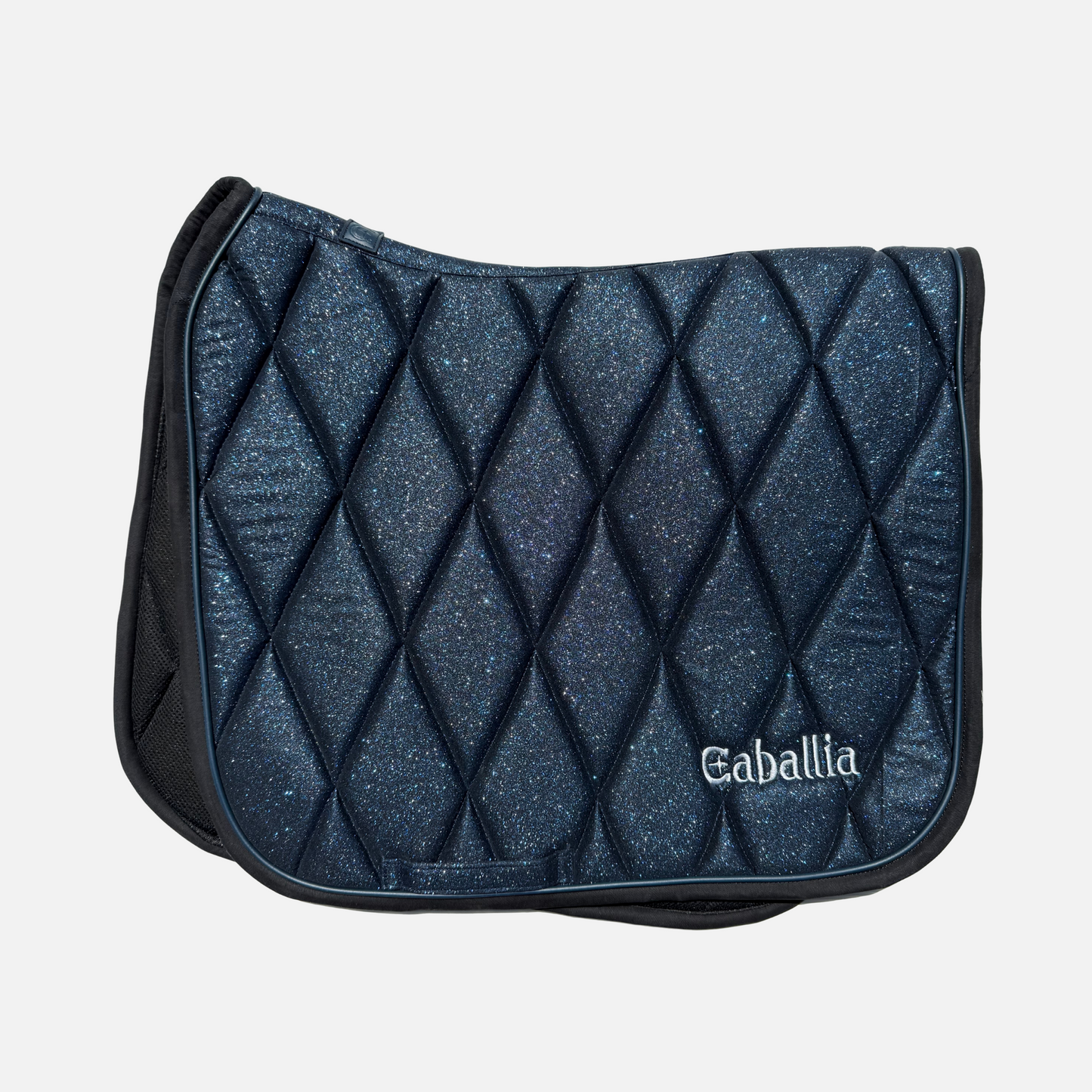 Tapis Dressage Glitter Bleu marine
