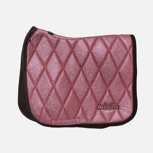 Tapis Dressage Glitter Rose