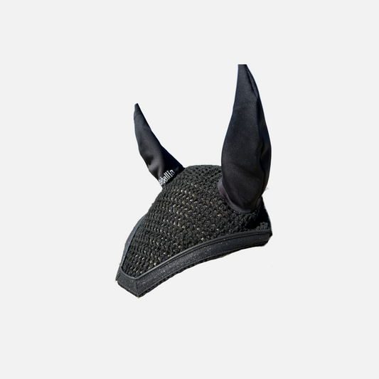 Bonnet anti-mouches Glitter Noir