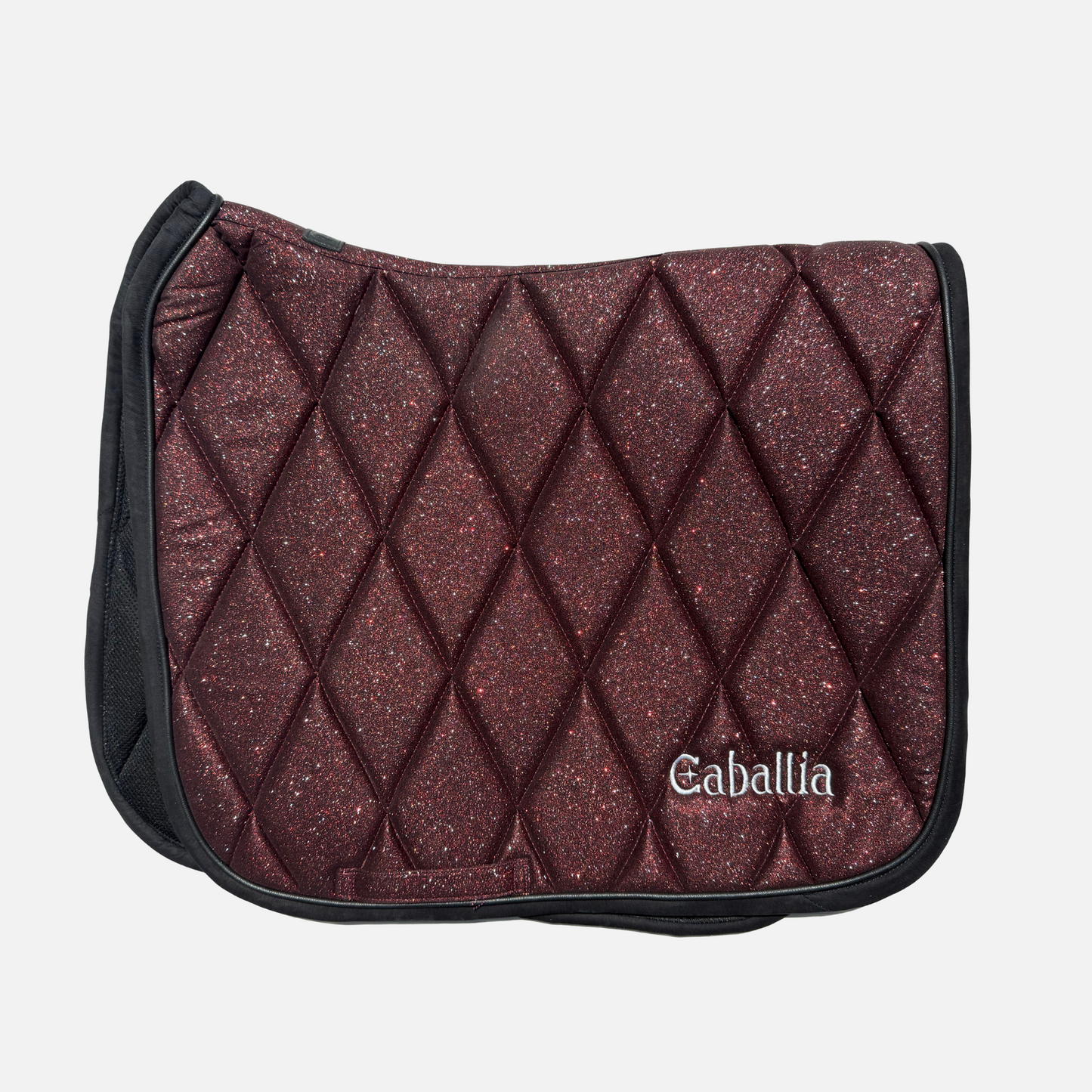 Tapis Dressage Glitter Bordeaux