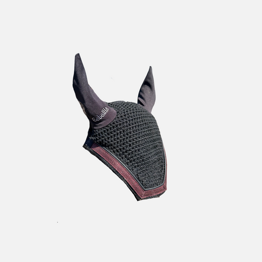 Bonnet anti-mouches Glitter Bordeaux