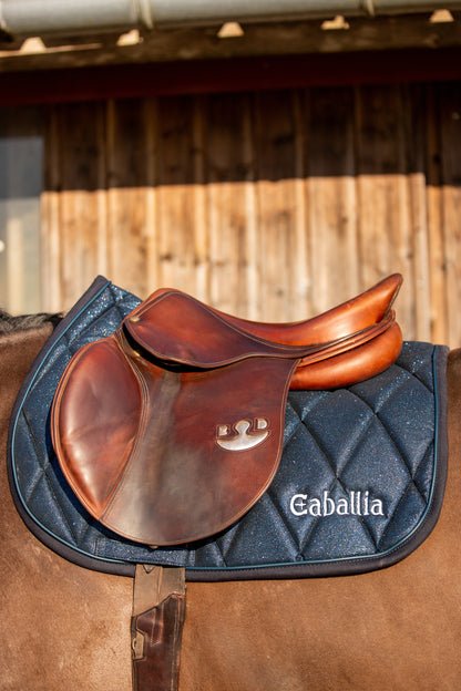 Tapis Mixte Glitter Bleu marine