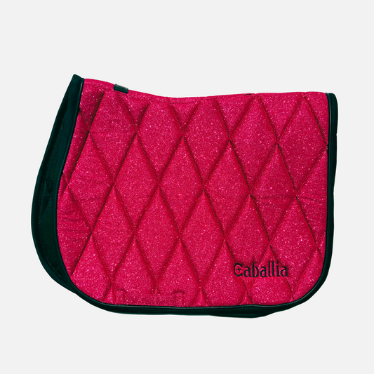 Tapis Mixte Glitter Framboise