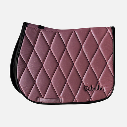 Tapis de selle Glitter Rose