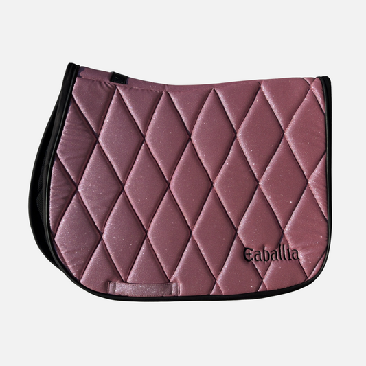 Tapis de selle Glitter Rose