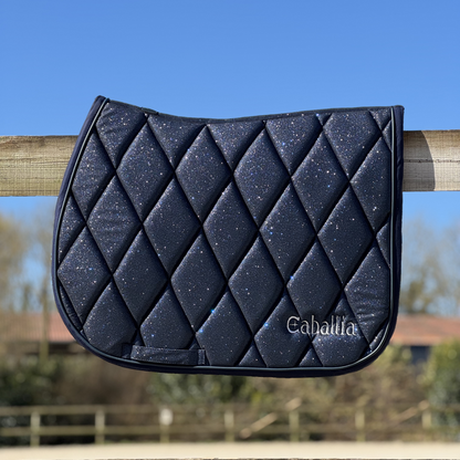 Tapis Mixte Glitter Bleu marine