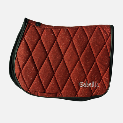 Tapis Mixte Glitter Orange