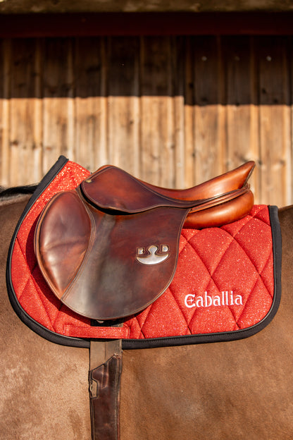 Tapis Mixte Glitter Orange