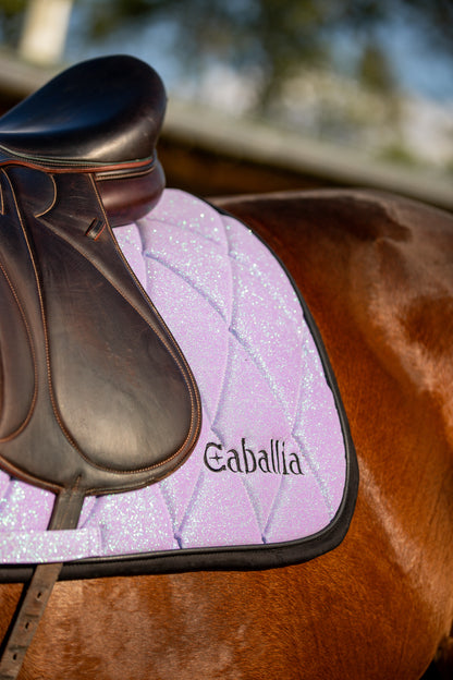 Tapis Dressage Glitter Lilas